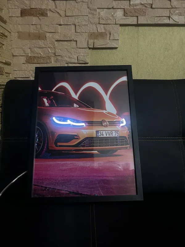 Неонова LED картина 30x40 см