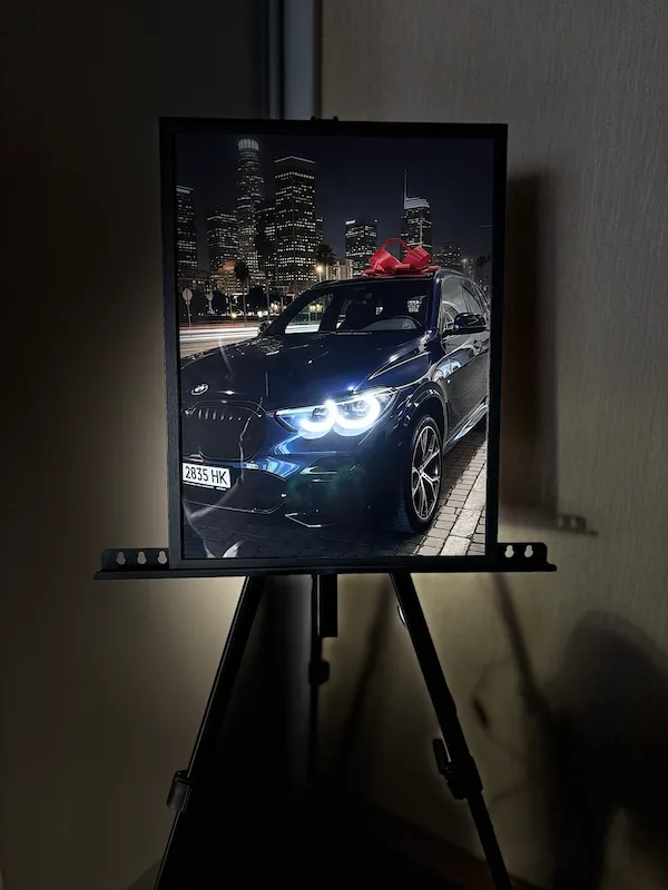 Неонова LED картина 30x40 см