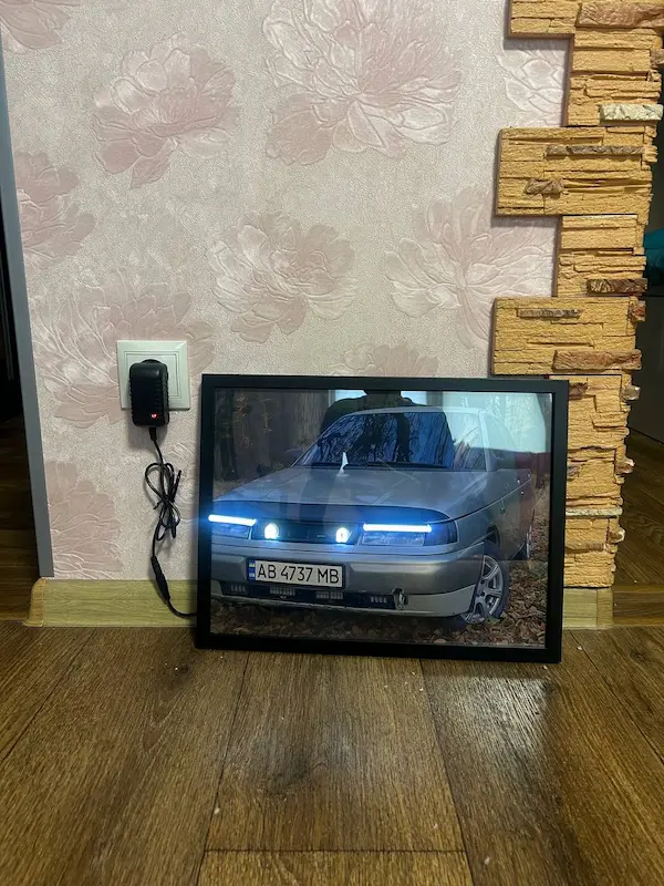 Декоративна LED картина 30x40 см