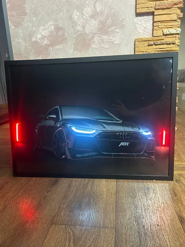 Неонова LED картина 50x70 см